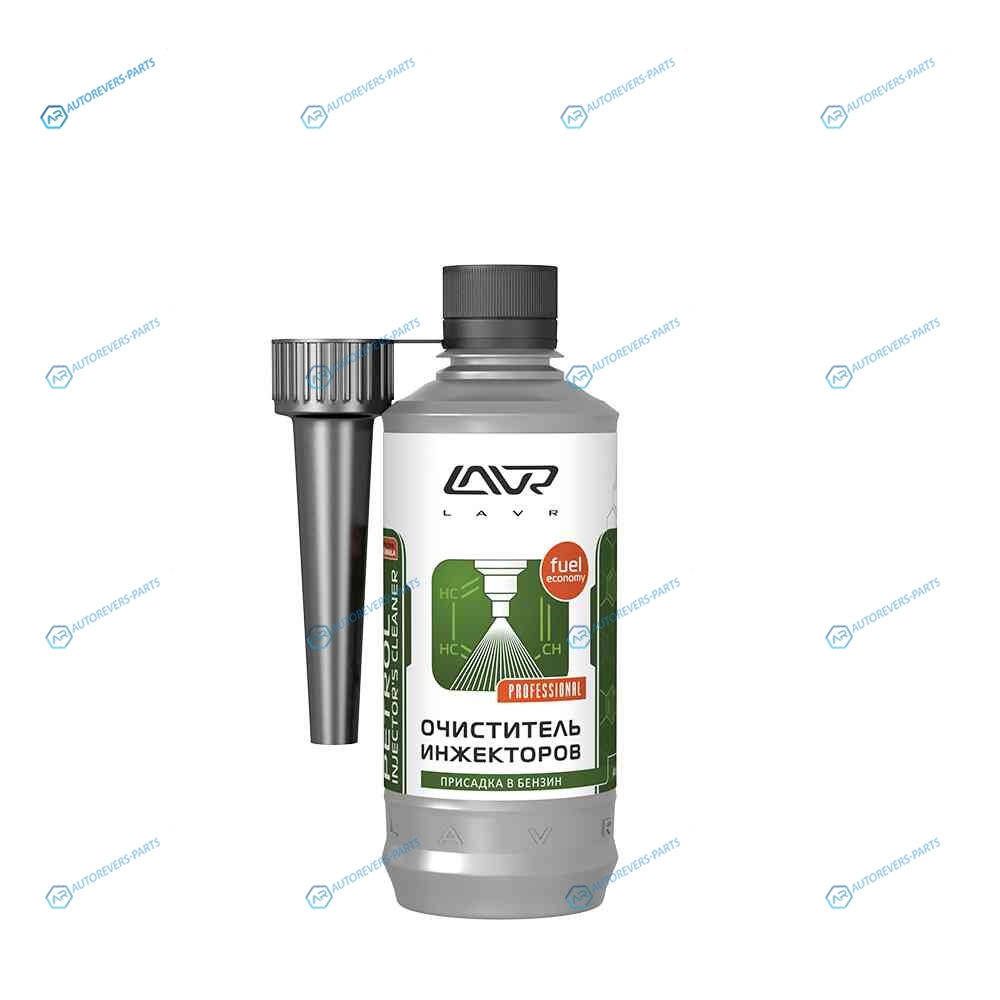 Ln2109 Очиститель инжекторов присадка в бензин (на 40-60л) с насадкой LAVR Petrol injectors Cleaner 310мл
