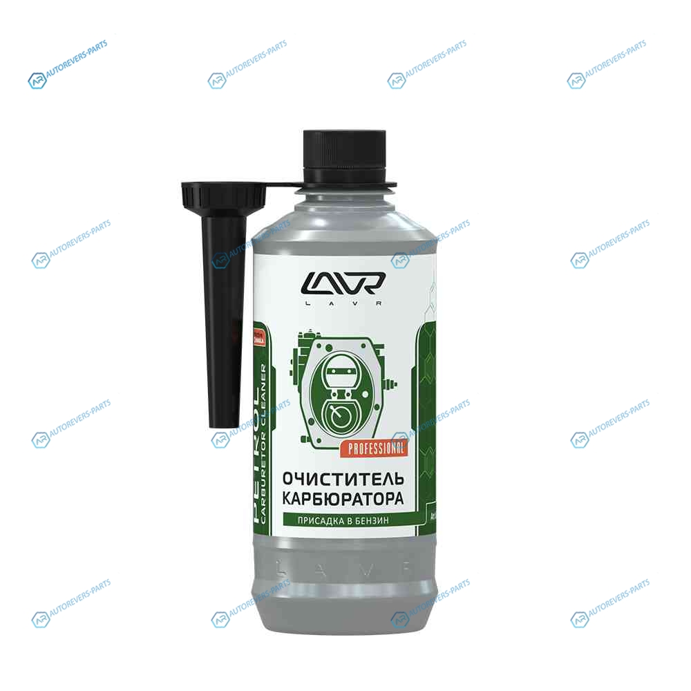 Ln2108 Очиститель карбюратора присадка в бензин (на 40-60л) с насадкой LAVR Carburetor Cleaner Petrol 310мл