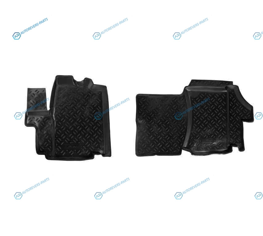ACM-PS-26 Ковры в салон перед. для Fiat Ducato III (250) (06-12) компл. 2 шт.. выс. борт. полимер.. черн.