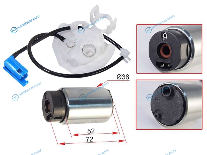 ST-23220-75041 Топливный насос TOYOTA HIACEREGIUS TRH2 1.2TRFE 05-