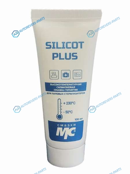 2304 Высокотемпературная силиконовая смазка-герметик Silicot Plus 100мл