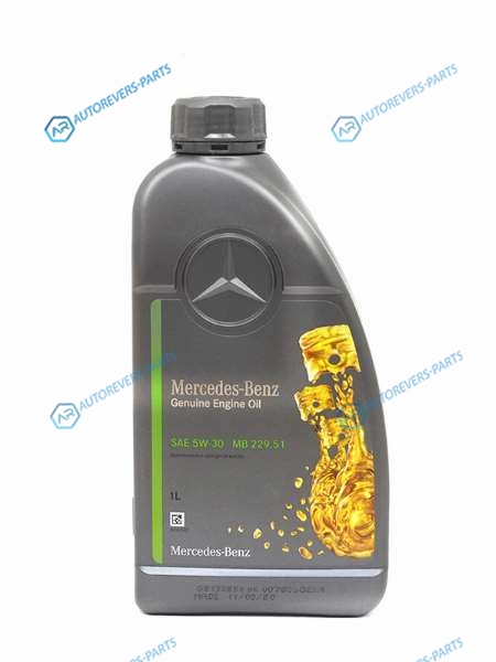 A000989760211BLER Масло моторное MERCEDES-BENZ (синтетическое) 1л 5W30 229.51 дизель