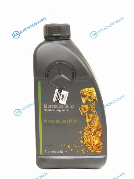 A000989220711FBDR Масло моторное MERCEDES-BENZ (синтетическое) 1л 5W30 229.51 дизель