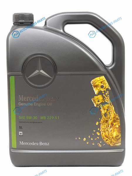 A000989760213BLER Масло моторное MERCEDES-BENZ (синтетическое) 5л 5W30 229.51 дизель