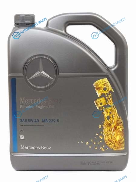 A000989790213BIFR Масло моторное MERCEDES-BENZ (синтетическое) 5л 5W40 229.5 бензин