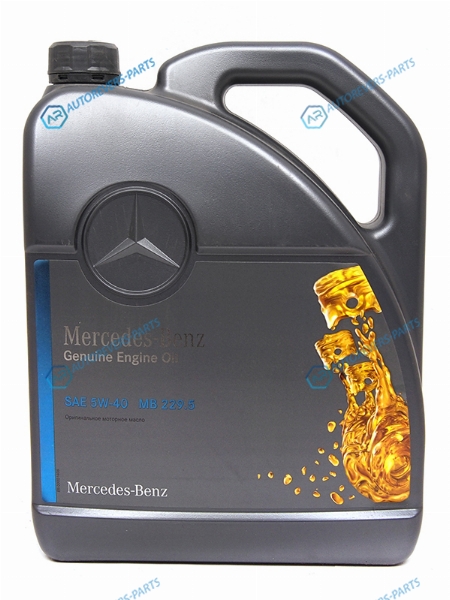 A000989210713FAER Масло моторное MERCEDES-BENZ (синтетическое) 5л 5W40 229.5 бензин