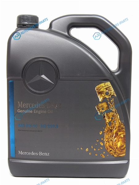 A000989200713FAER Масло моторное MERCEDES-BENZ (синтетическое) 5л 5W40 229.3 бензиндизель