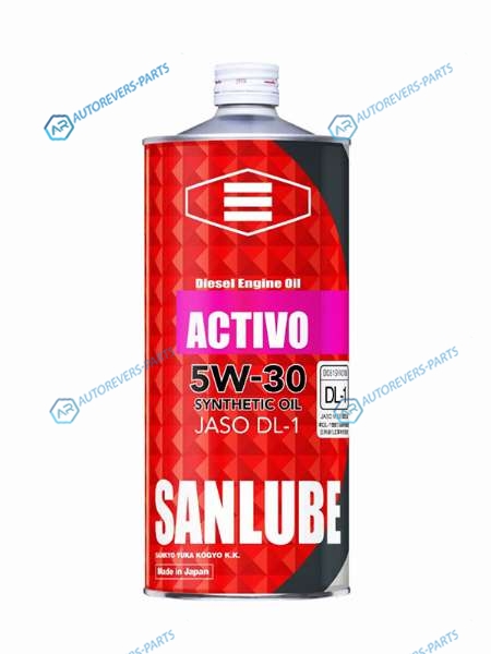 SAN-DL1-5W30C1 Масло моторное SANLUBE SYNTHETIC DL-1 5W-30 1л