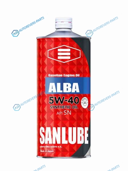 SAN-SN5W40C1 Масло моторное SANLUBE SYNTHETIC SNGF-5 5W-40 1л для бензиновых ДВС