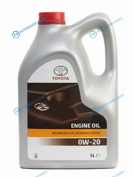 08880-83886-GO Масло моторное TOYOTA (пластиковая канистра) 0W-20 5Л (рекомендовано для гибридных ДВС)