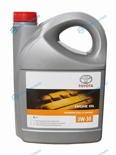 08880-83389 Масло моторное TOYOTA (пластиковая канистра) 5W-30 PFE 5Л (для дизельных ДВС с сажевым фильтром) (си