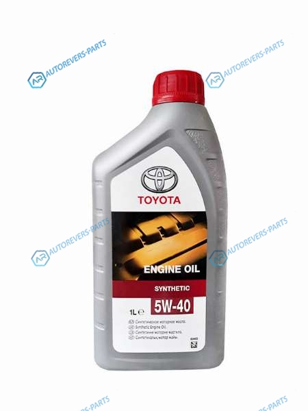 08880-80376-GO Масло моторное TOYOTA (пластиковая канистра) 5W-40 1Л (синтетика)