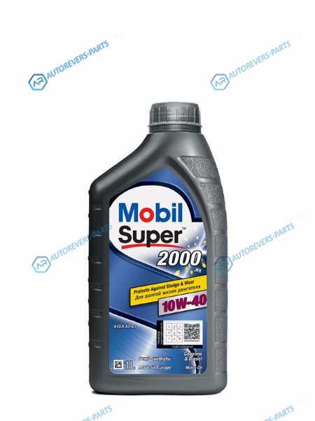 152569 Масло моторное полусинтетическое MOBIL SUPER 2000 X1 10W-40 GSP SN PLUS. SNCF. A3B3 1L
