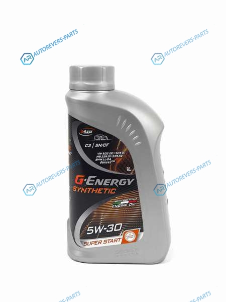 253142399 Масло моторное синтетическое G-Energy Synthetic Super Start 5W-30 SNCF. C3 1л