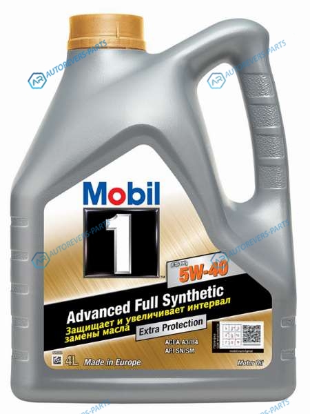 153265 Масло моторное синтетическое MOBIL 1 FS X1 5W-40 SN. A3B4 4L