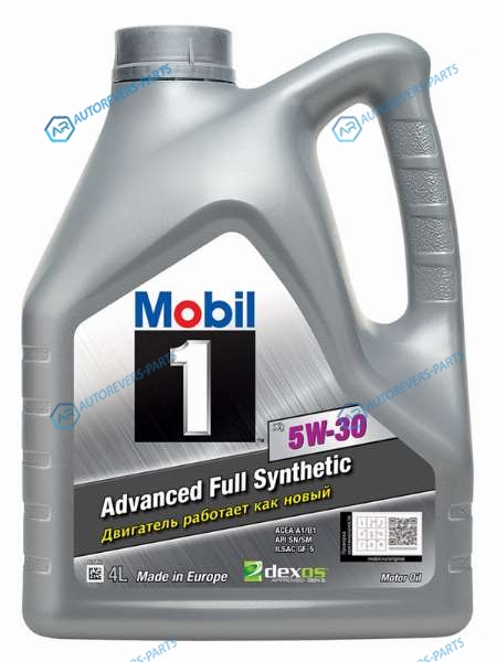 154806 Масло моторное синтетическое MOBIL 1 X1 5W-30 GSP SN PLUS. A5B5. GF-5. GF-6A 4L