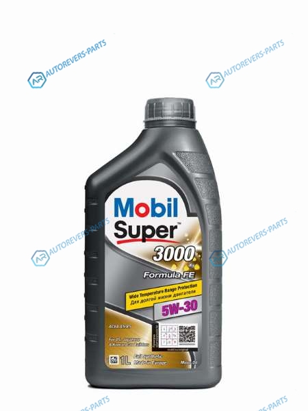 152565 Масло моторное синтетическое MOBIL SUPER 3000 X1 FORMULA FE 5W-30 GSP SNCF. A5B5 1L