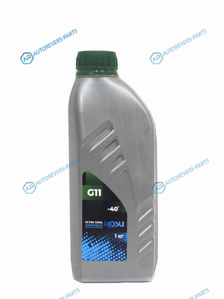 HSCL0003 Охлаждающая жидкость HOSU ULTRA COOL G11 GREEN -40 1кг