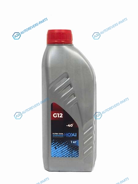 HSCL0001 Охлаждающая жидкость HOSU ULTRA COOL G12 RED -40 1кг