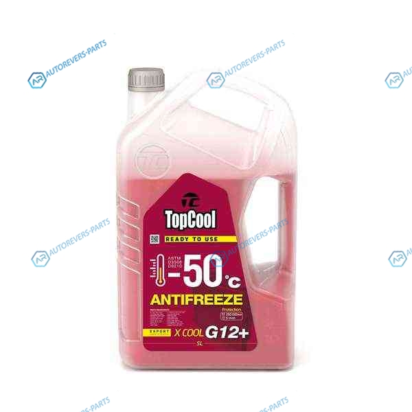 Z0038 Охлаждающая жидкость TopCool Antifreeze Х cool -50 C 5л. (красный) G12+
