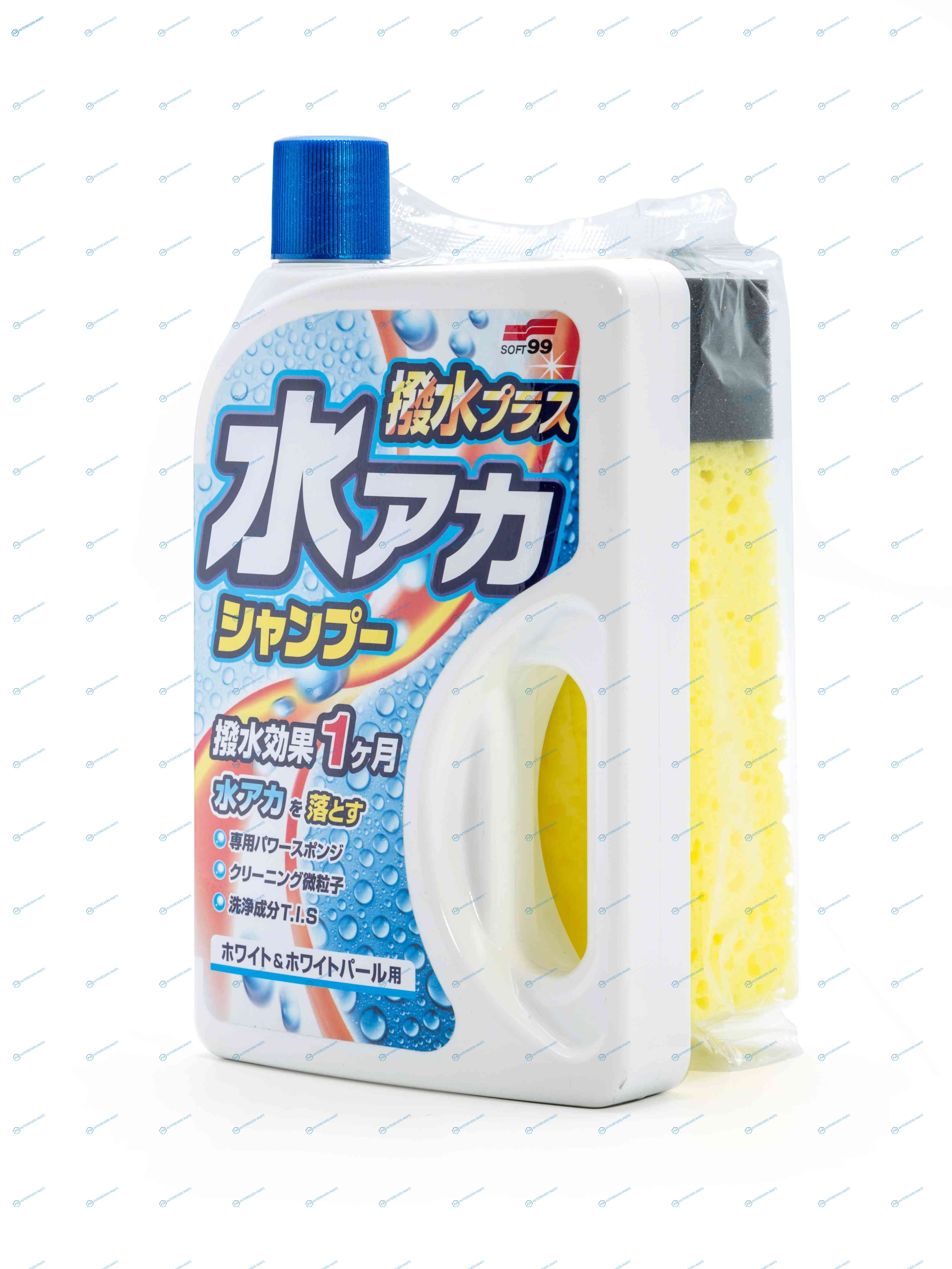 4270 04270 Шампунь для кузова защитный Soft99 Super Cleaning Shampoo + Wax светлых. 750 мл