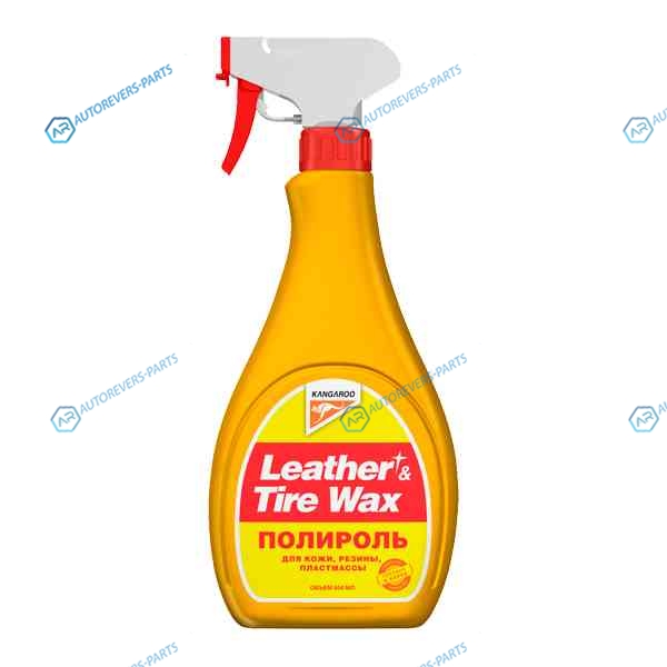 330125 Полироль универсальный (кож..рез..пласт.) Leather & Tire Wax. 500мл