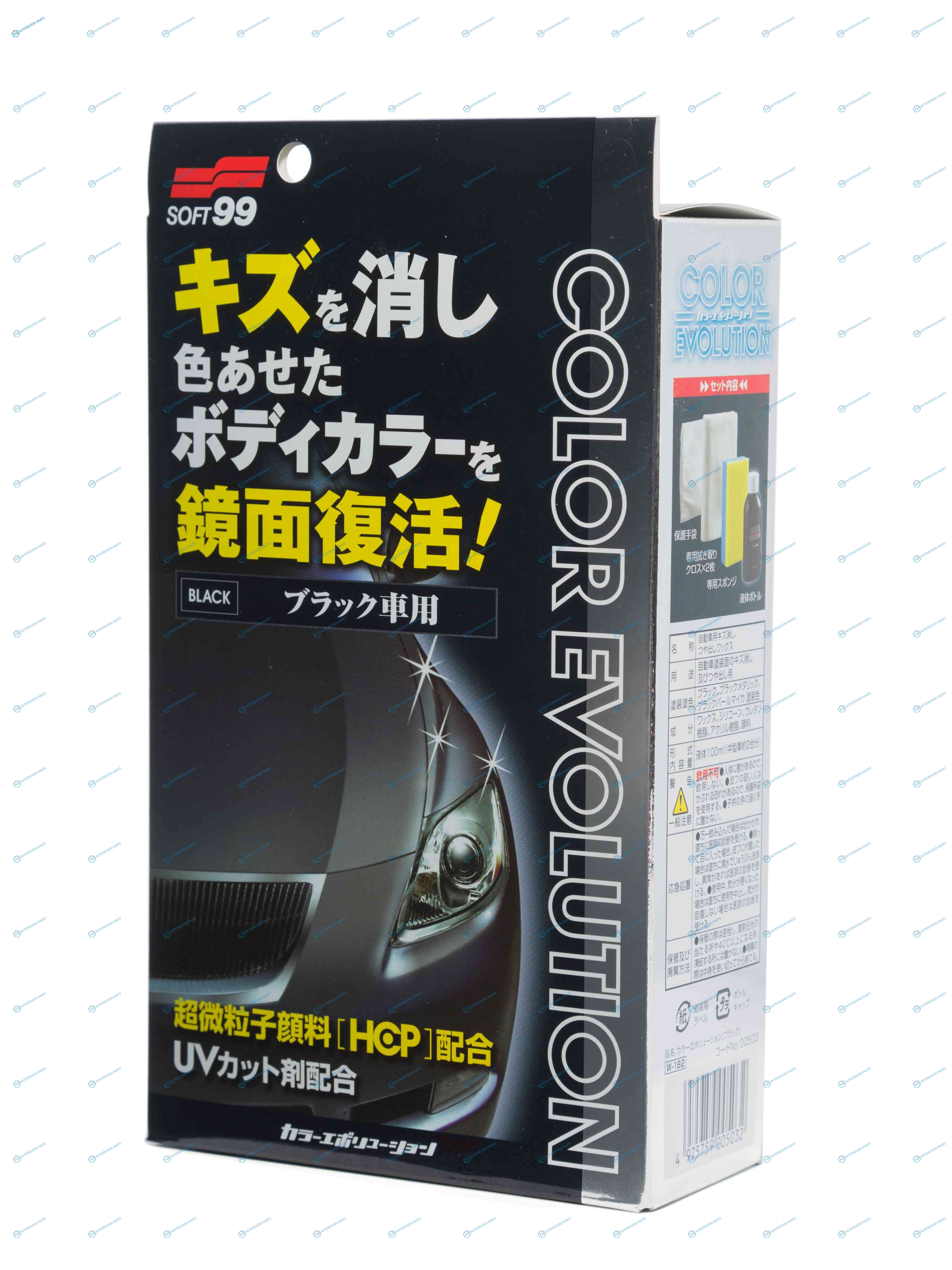 503 00503 Полироль для кузова цветовосстанавливающий Soft99 Color Evolution Black черных . 100 мл