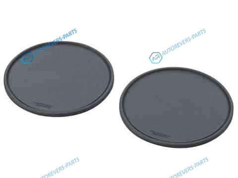 SZ134 Коврик противоскользящий Carmate Non Slip Sheet. круглый. с бортом. диаметр 65 мм. 2 шт.. черный