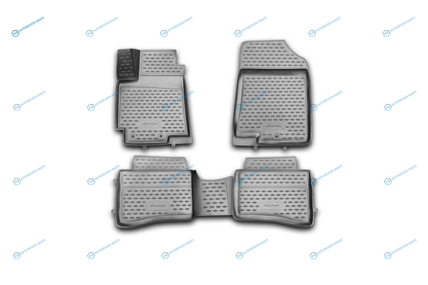 NLC.3D.25.38.210h Коврики 3D в салон KIA Rio (UB). 2011-2014. 2014-2016. 4 шт