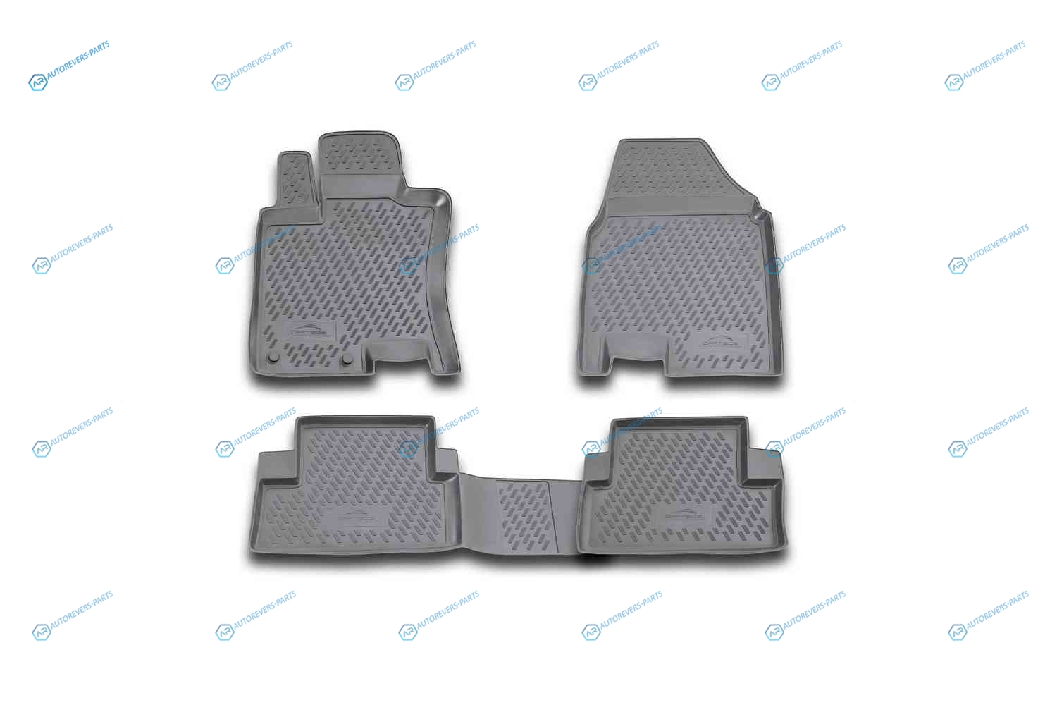 CARNIS00021 Коврики в салон NISSAN Qashqai 2007-2014. 4 шт. (полиуретан)