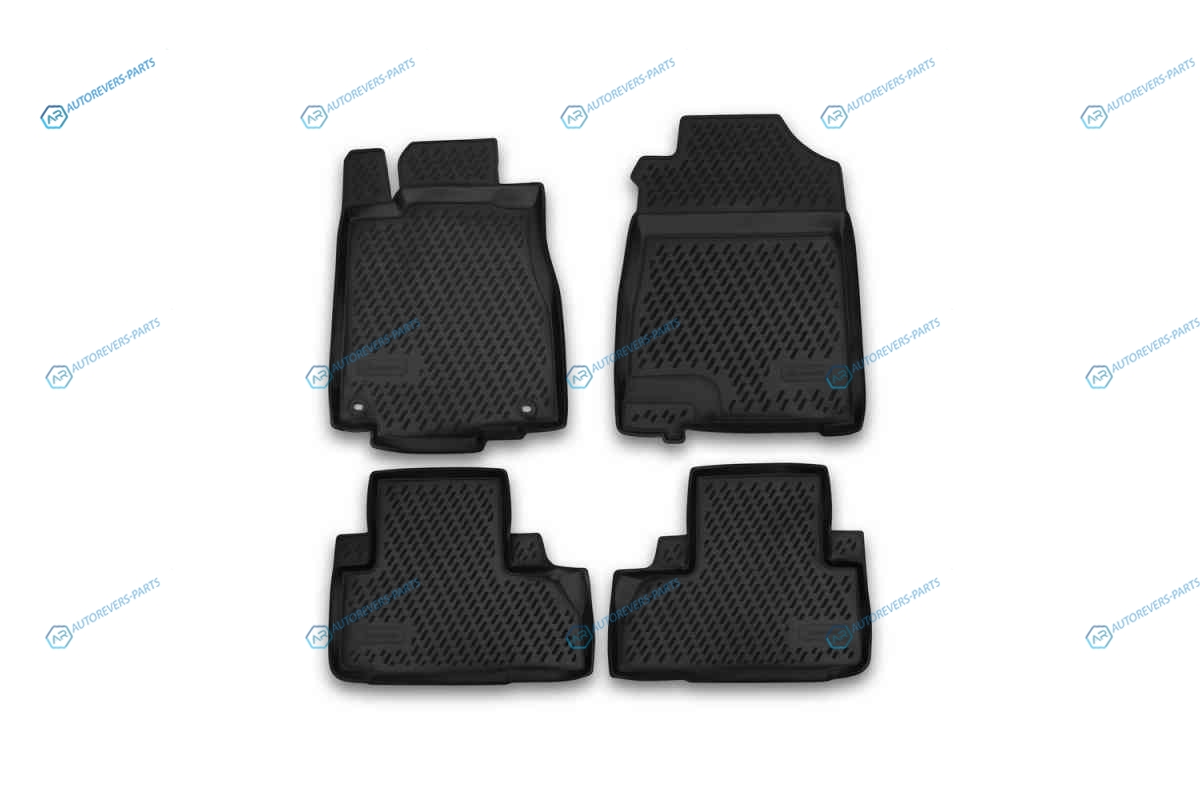 CARHND00013 Коврики в салон HONDA CR-V. 2012-2015. 2015-2017. 4 шт. (полиуретан)