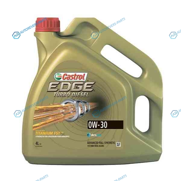 4637480090 Масло моторное Castrol EDGE Turbo Diesel 0W-30 Titanium FST. 4л