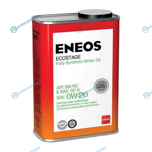 8801252022015 Масло моторное ENEOS Ecostage SN 100% Synt. 0W-20 0.94л