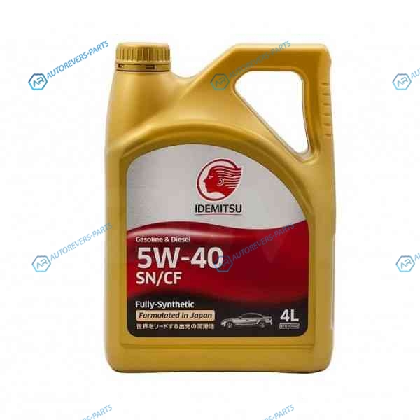 30015048-746 Масло моторное 5W-40 IDEMITSU SNCF FULLY-SYNTHETIC. 4л