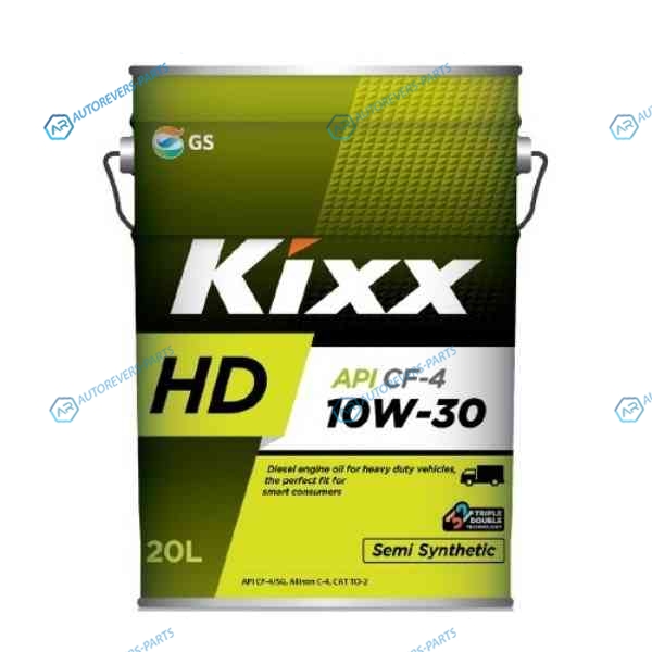 L2002P20E1 Масло Kixx HD CF-4 10W-30(E) CF-4SG (Полусинтетическое) 20L