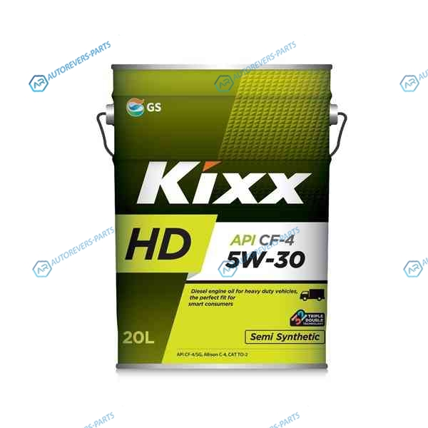 L5257P20E1 Масло Kixx HD CF-4 5W-30(E) CF-4SG (Полусинтетическое) 20L