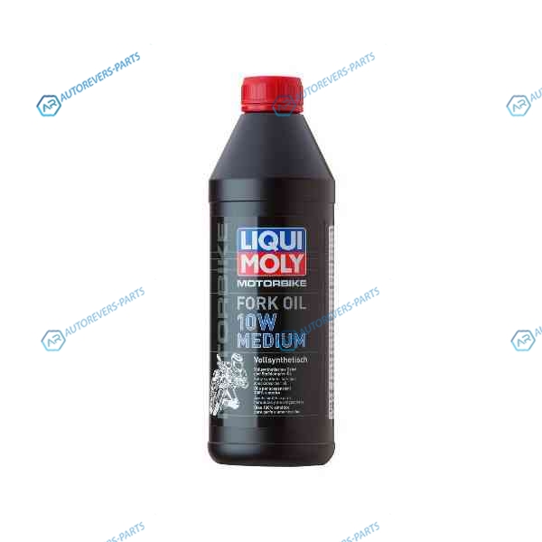 7599 Масло моторное LIQUI MOLY SAE 10W Cинтетическое для вилок и амортизаторов мототехники. 0.5л.
