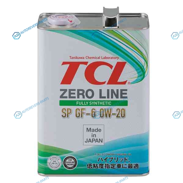 Z0040020SP Масло моторное TCL Zero Line Fully Synth. Fuel Economy. SP. GF-6. 0W20. 4л