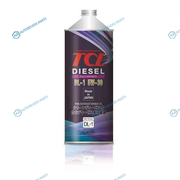 D0010530 Масло для дизельных двигателей TCL Diesel. Fully Synth. DL-1. 5W30. 1л