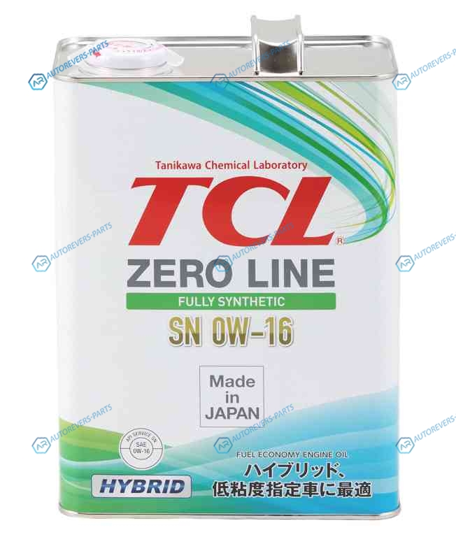 Z0040016 Масло моторное TCL Zero Line Fully Synth. Fuel Economy. SN. 0W16. 4л