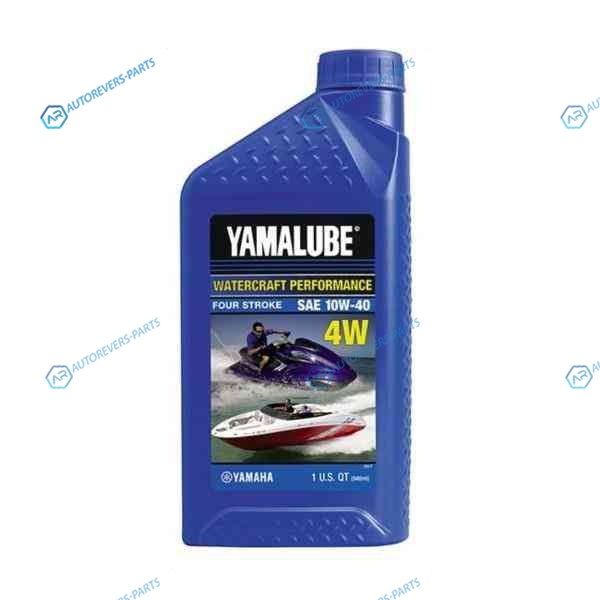 LUB10W40WV12 Yamalube 4W 10W-40 Watercraft Mineral Oil (0.946 л)