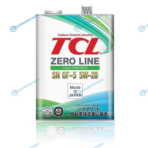 Z0040520 Масло моторное TCL Zero Line Fully Synth. Fuel Economy. SN. GF-5. 5W20. 4л