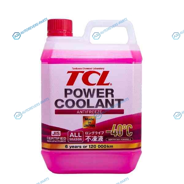PC2-40R АНТИФРИЗ TCL POWER COOLANT -40C красный. длительного действия. 2 л