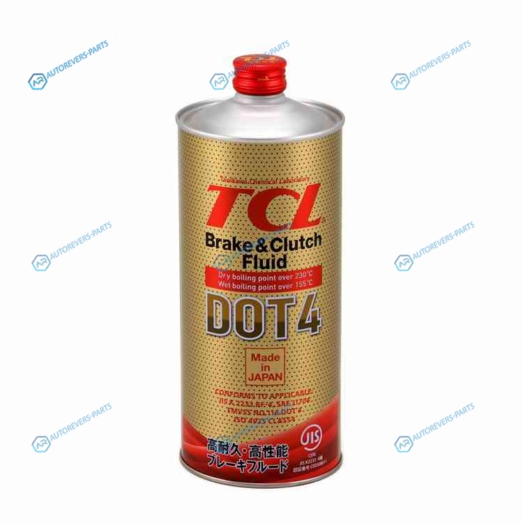 833 00833 Тормозная жидкость TCL DOT4. 1л