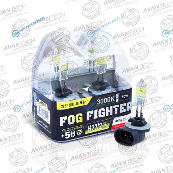 AB3028 Лампа высокотемпературная Avantech H272 12V 27W (50W) 3000K. комплект 2 шт.