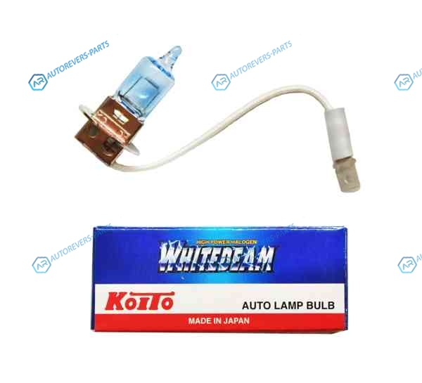 0752W Лампа высокотемпературная Koito Whitebeam H3 12V 55W (100W) 4000K (уп. 1 шт.)