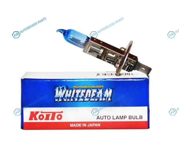 0751W Лампа высокотемпературная Koito Whitebeam H1 12V 55W (100W) 4200K (уп. 1 шт.)