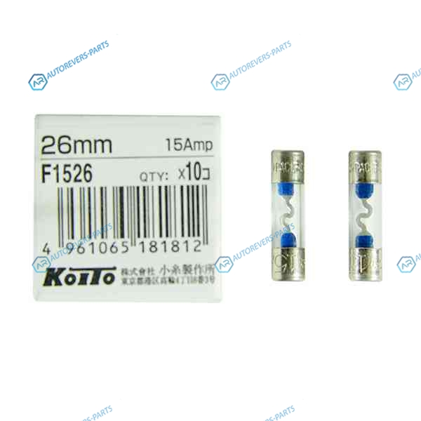 F1526 Предохранители Koito (кратность 10 шт.)