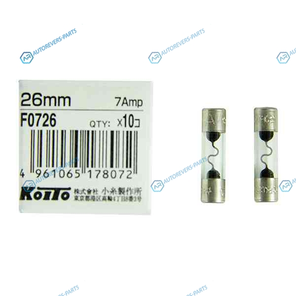 F0726 Предохранители Koito (кратность 10 шт.)