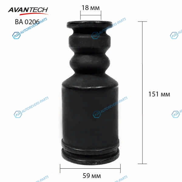 BA0206 Пыльник амортизатора Avantech